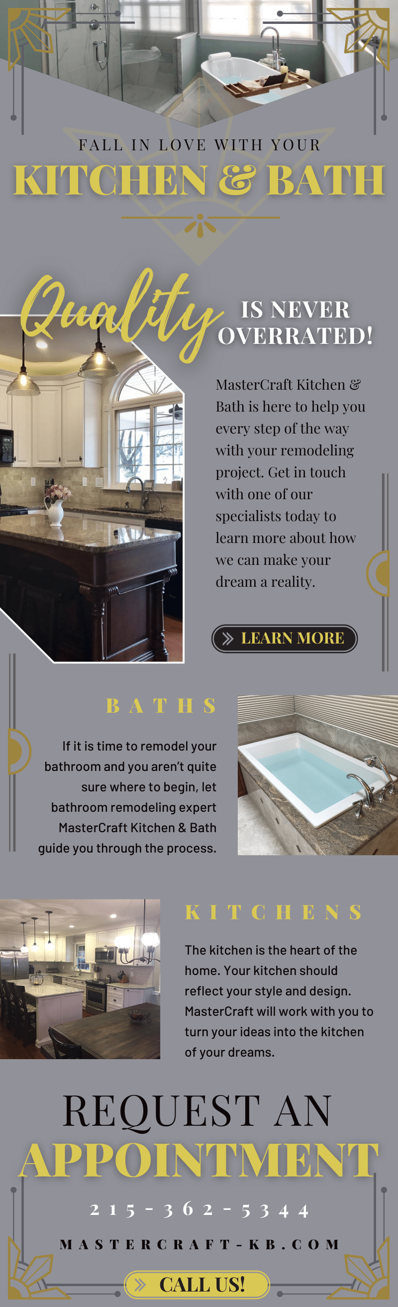 kitchen and bath infographic