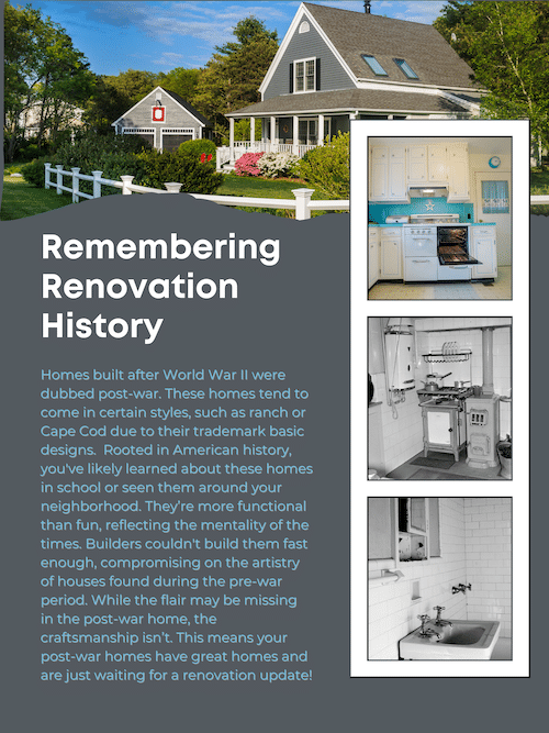 Remembering Renovation History